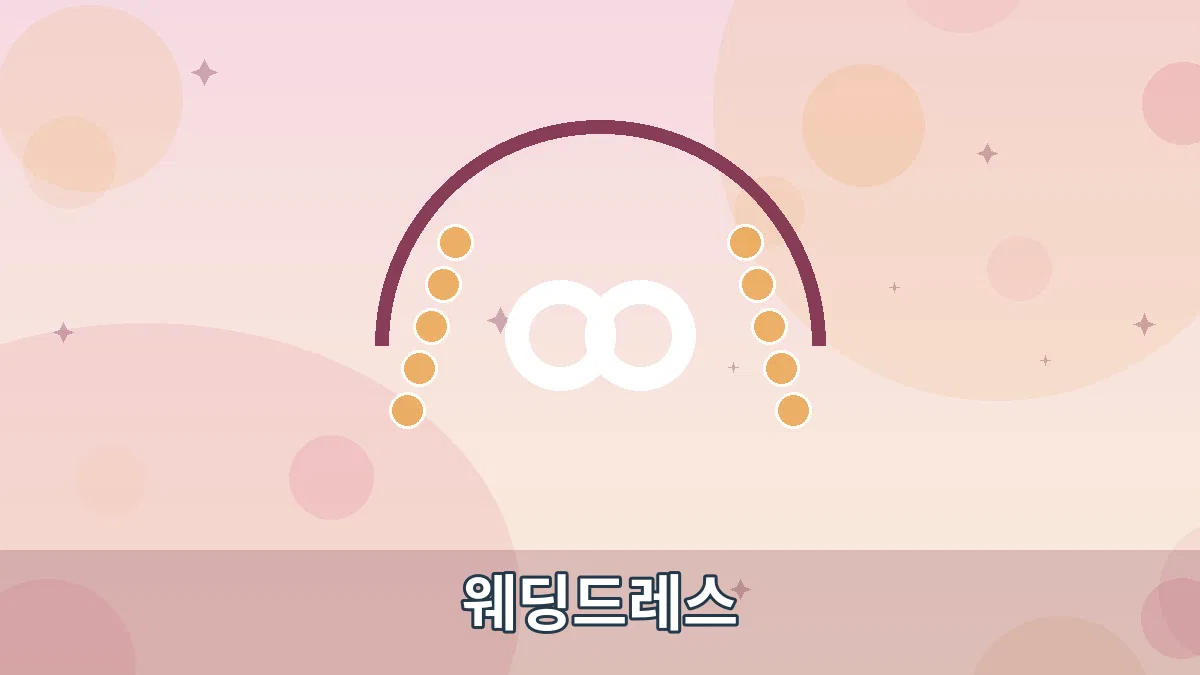 웨딩드레스 안내 이미지 1