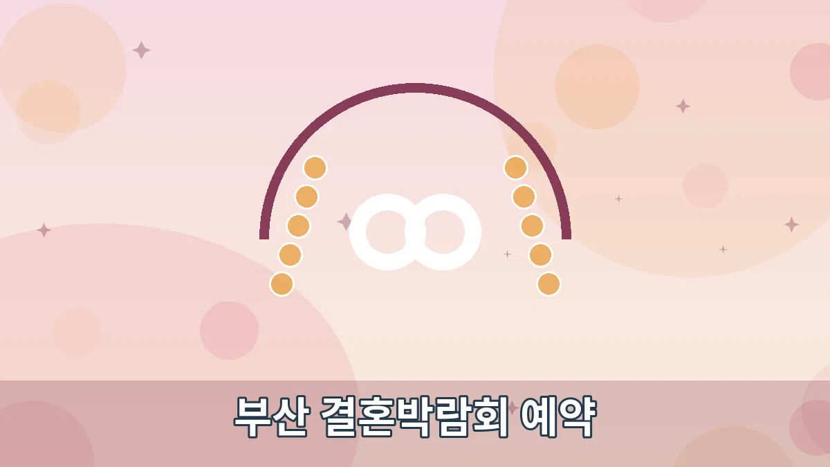 부산 결혼박람회 예약 안내 이미지 1