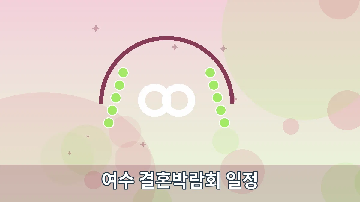 여수 결혼박람회 일정 안내 이미지 3