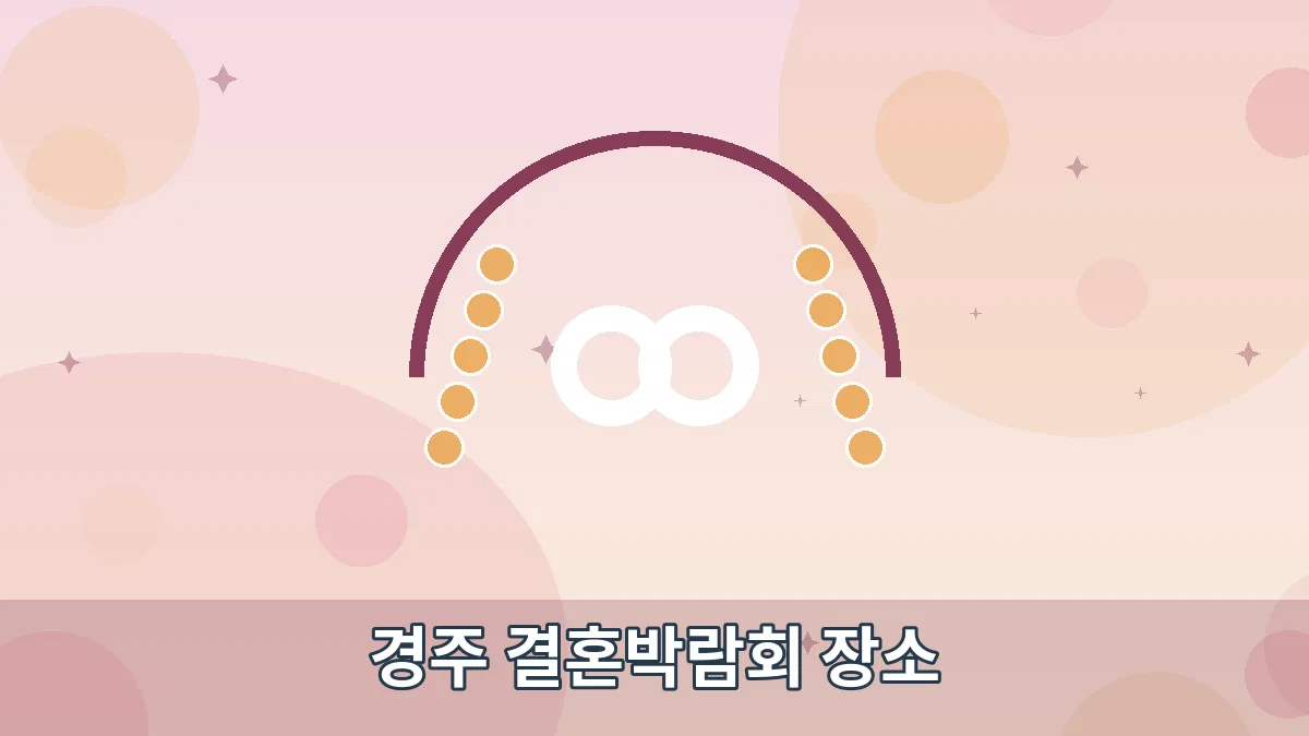 경주 결혼박람회 장소 안내 이미지 1