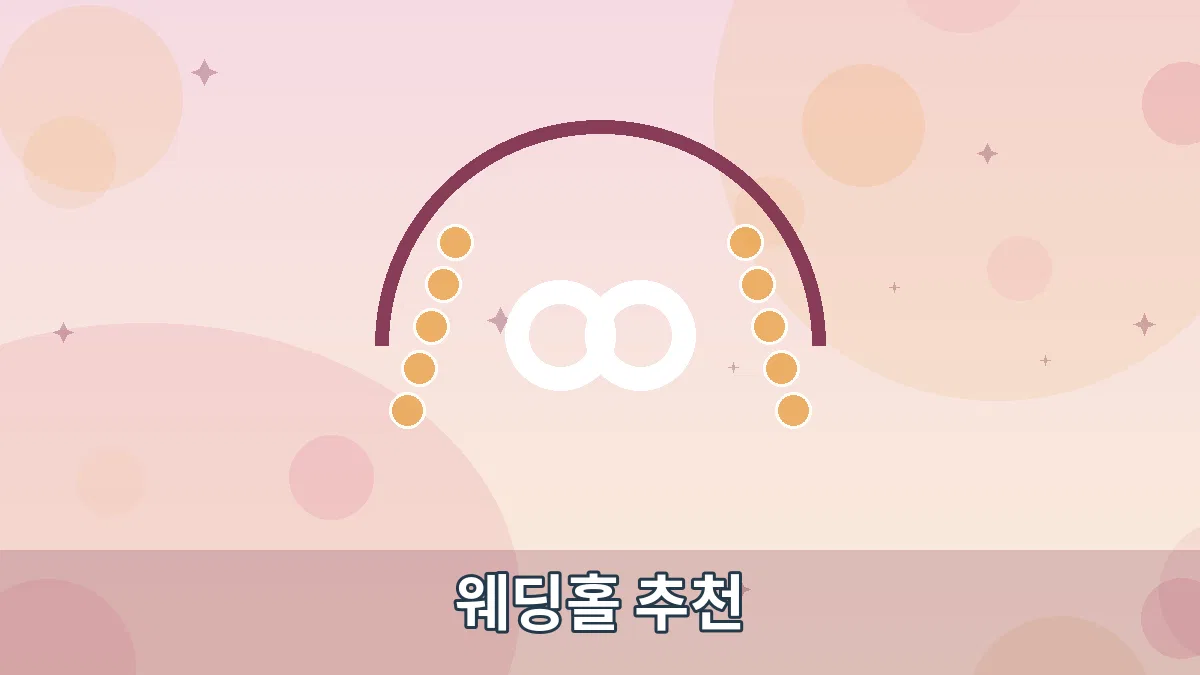 웨딩홀 추천 안내 이미지 1