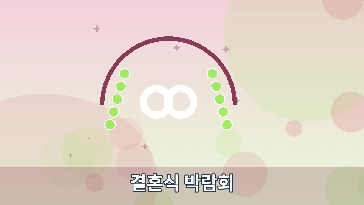 결혼식 박람회 안내 이미지 3